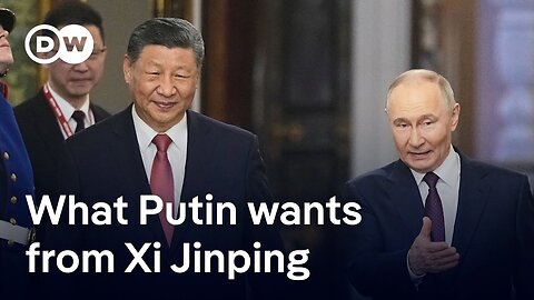 Putin and Xi meet at Kremlin | DW News