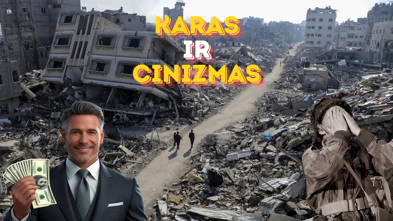 Vykstantys karai ir cinizmas