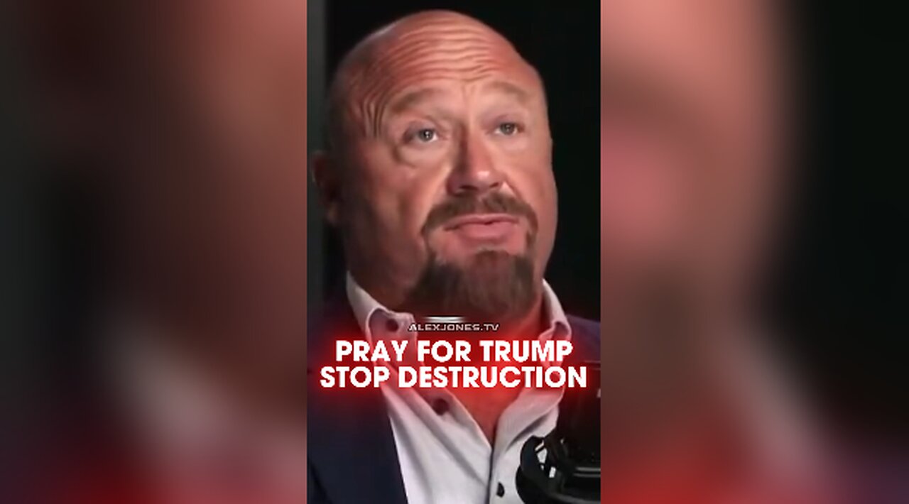 Alex Jones: Pray For Trump, He is Self Destructing Over Epstein Files - 7/16/25
