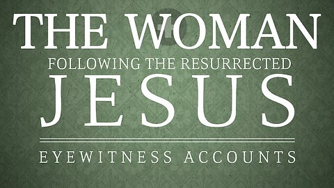 The first eyewitnesses – the woman | Wednesday night
