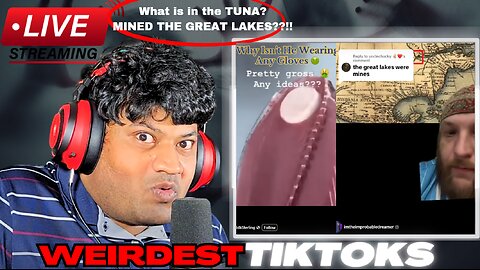 Creepy and Strange Tiktok Videos Live Stream with Tedi (pt. 94)