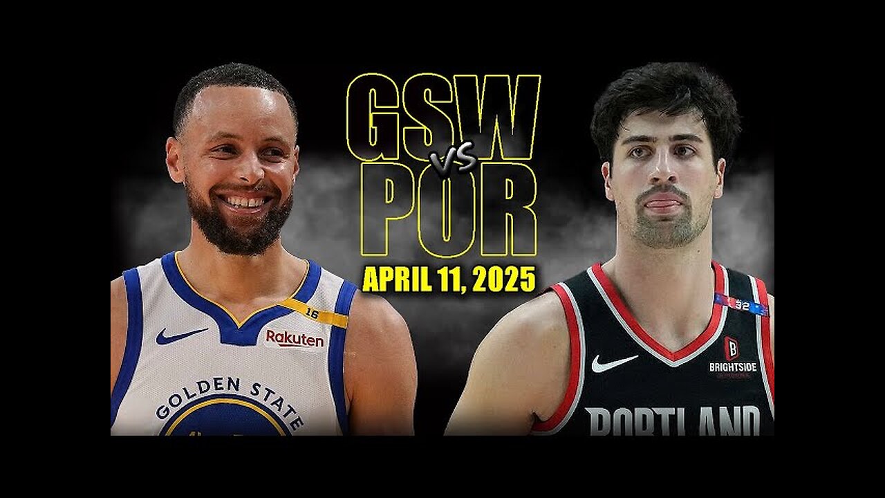 Golden State warriors vs Portland Trail Blazers