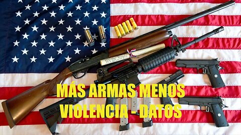 Desmontando a la Izquierda: Más Armas = Menos Crimen (Datos Oficiales del FBI)