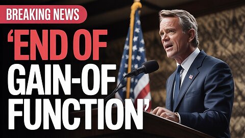 🚨 BREAKING: RFK Jr. Announces End of Gain of Function Research | History Exposed