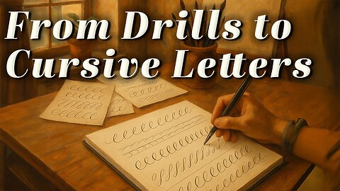 Muscular Movement Writing, Direct Oval Drill, Capitals O, C, A, E