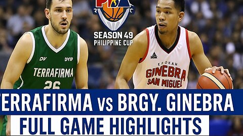 Terrafirma vs Brgy. Ginebra | Full Game Highlights | PBA Season 49 Philippine Cup | April 23, 2025