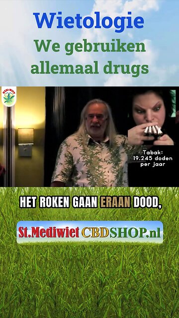 We gebruiken allemaal drugs, maar niemand noemt het zo