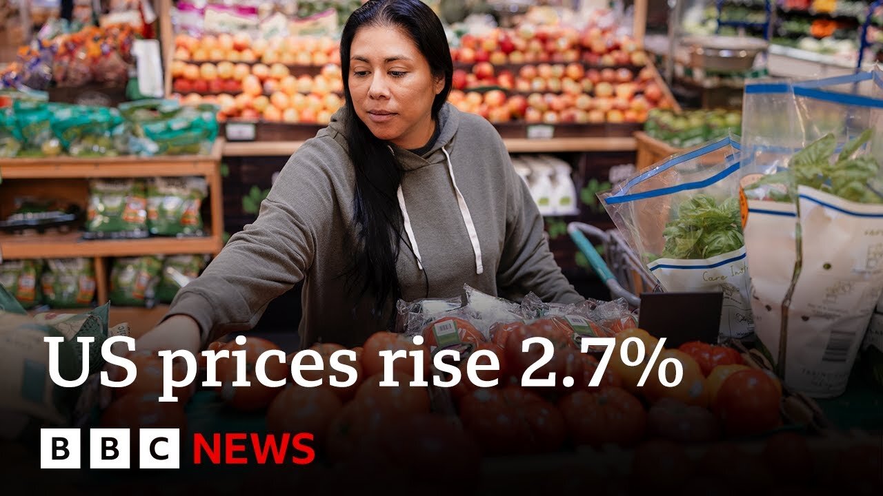 US inflation rises as tariffs push up prices | BBC News