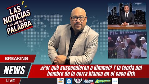 ¿Por qué suspendieron a Kimmel? Y la teoría del hombre de la gorra blanca en el caso Kirk