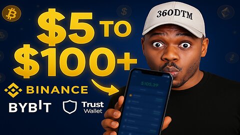 How I Turned $5 into Over $100 Using Binance, Bybit & Trust Wallet – My 2025 Strategy