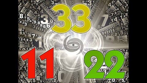 11,22,33 - occult numbers which run the World events (updated)