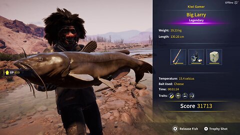Legendary Fish Big Larry Call Of The Wild The Angler Golden Ridge Reserve 13 November 2025