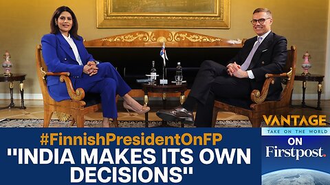 Finland's President on Russian Oil, Ukraine War & India's Role | Vantage with Palki Sharma | N18G