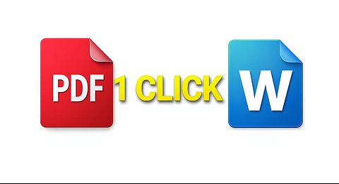 Convert PDF to Word in 1 Click ⚡ Free Online Tool (No Signup)