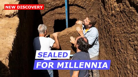 Archaeologists Open Untouched Etruscan Tomb in Italy