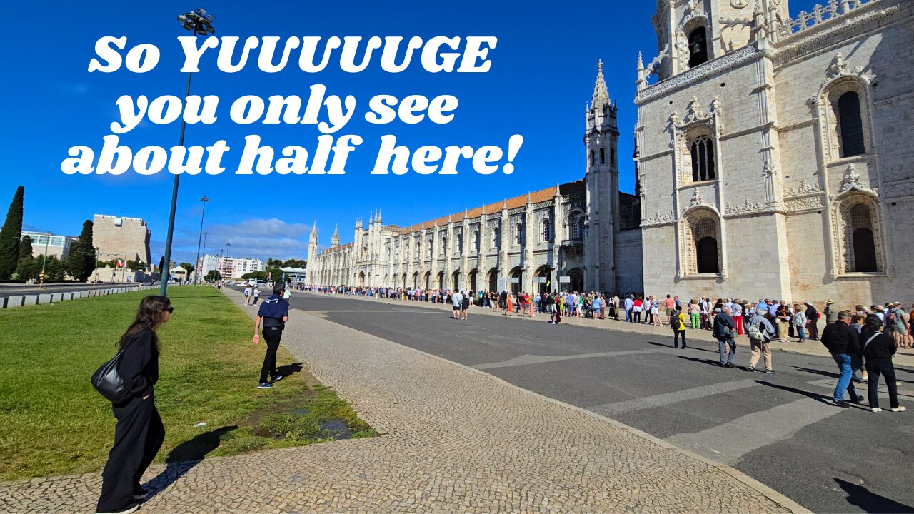 My Portugal Trip: Jeronimos Monastery is YUUUUUUUGE!!!