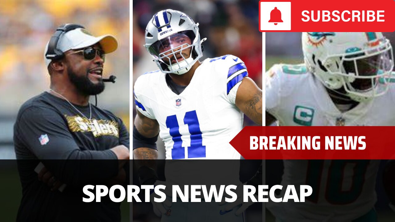 Cowboys Coach Speaks Out, Tyreek Hill Talks Trade Rumors, Steelers QB Update - Full Podcast