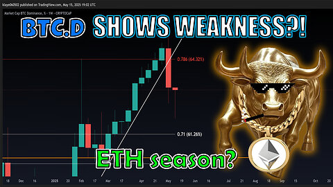 Bitcoin Dominance falls! Is it alt season, or ETH season? lets hit the charts!