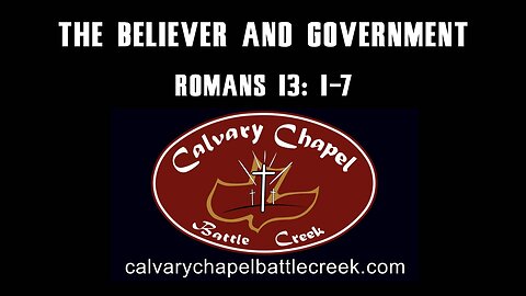 The Believer And Government