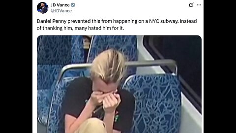 JD Vance on Daniel Penny saving life vs murder of Iryna Zarutska