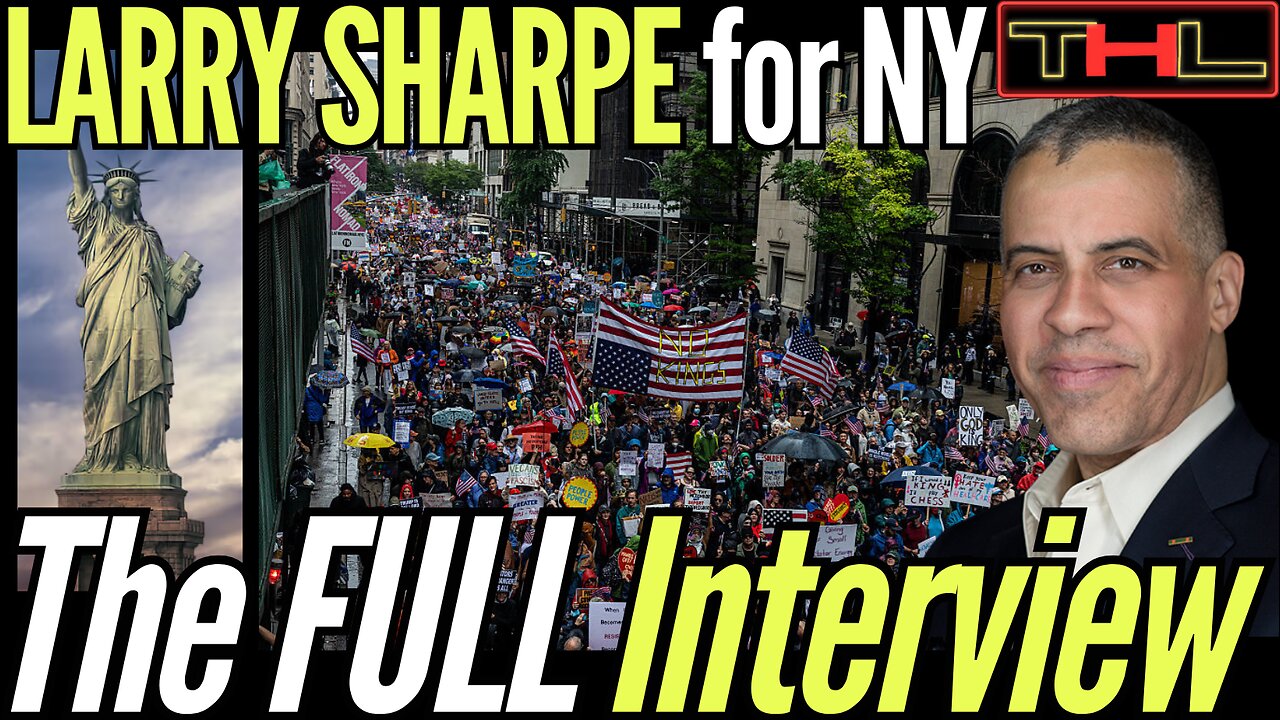 NY Governor Candidate Larry Sharpe is Taking On the Two-Party Duopoly in 2026 - The FULL Interview