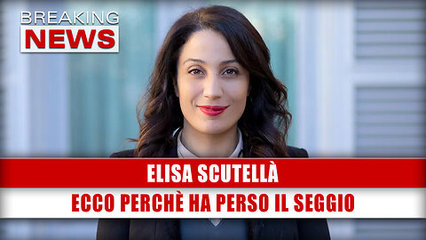 Elisa Scutellà: Ecco Perchè Ha Perso Il Seggio!