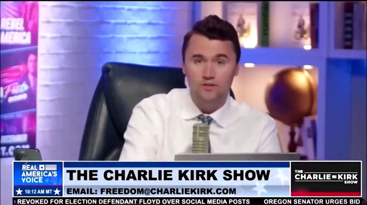 CHARLIE KIRK WAS BEGINNING TO NOTICE. THAT'S A DEATH SENTENCE. ☠️