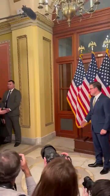 Israel’s Prime Minister Netanyahu met with the speaker of the House, Mike Johnson.