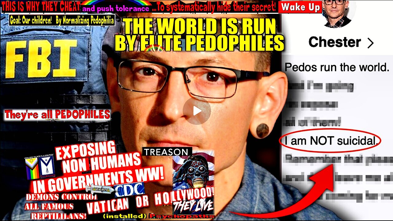 Police Seize Chester Bennington Tape Where Singer Exposes Elite Pedophiles 'Who Murder Children'