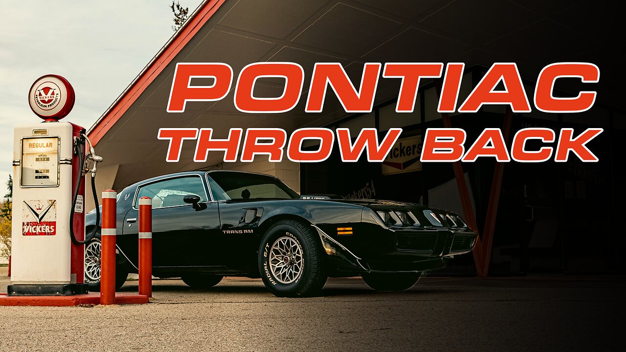 Travel Back In Time With This Pontiac Trans Am