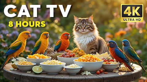 Video for Cats: Watch These Birds Drive Your Kitty Wild - CatTV Central