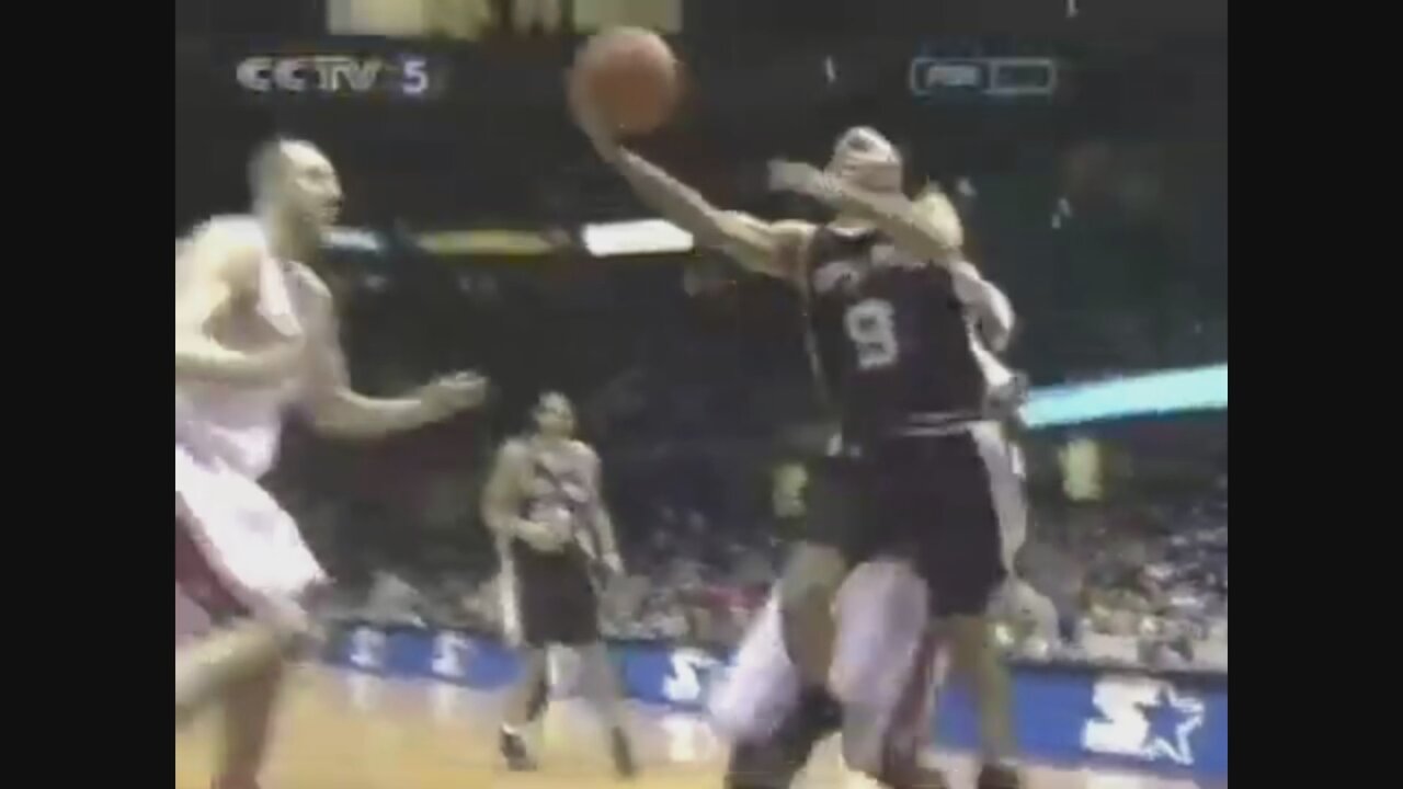 Tony Parker 19 Points 10 Ast @ Cavaliers, 2004-05.
