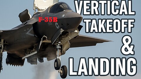 F-35B Vertical Takeoff & Landing: Mind-Blowing Power for Aviation Lovers! ✈️🔥 #F35B #Aviation
