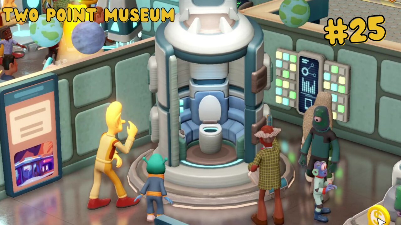 Let's Play Two Point Museum - Getting 3 Stars is Hard at Pebberley Heights