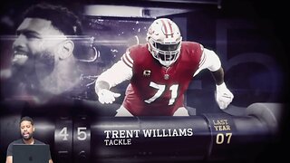 CHANNELADRIANTV Reacts | 45: Trent Williams (OT, 49ers) | Top 100 Players of 2025