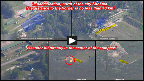 Sumy region: Russian Iskander missile strike on Ukrainian training camp