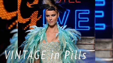 Vintage in Pills GIVENCHY Fall 2002 Couture Paris - Fashion Channel