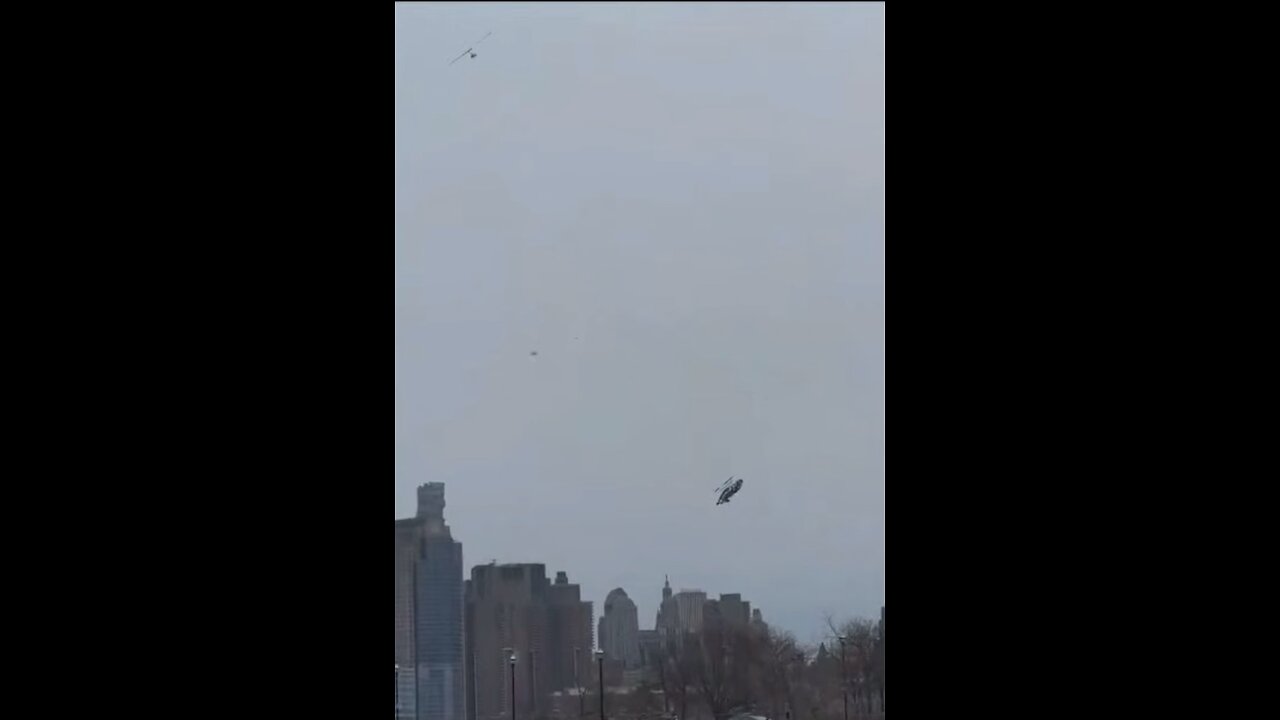 BREAKING NEWS🚨 The Rotor, a.k.a. blades, separated from the Helicopter before crashing.