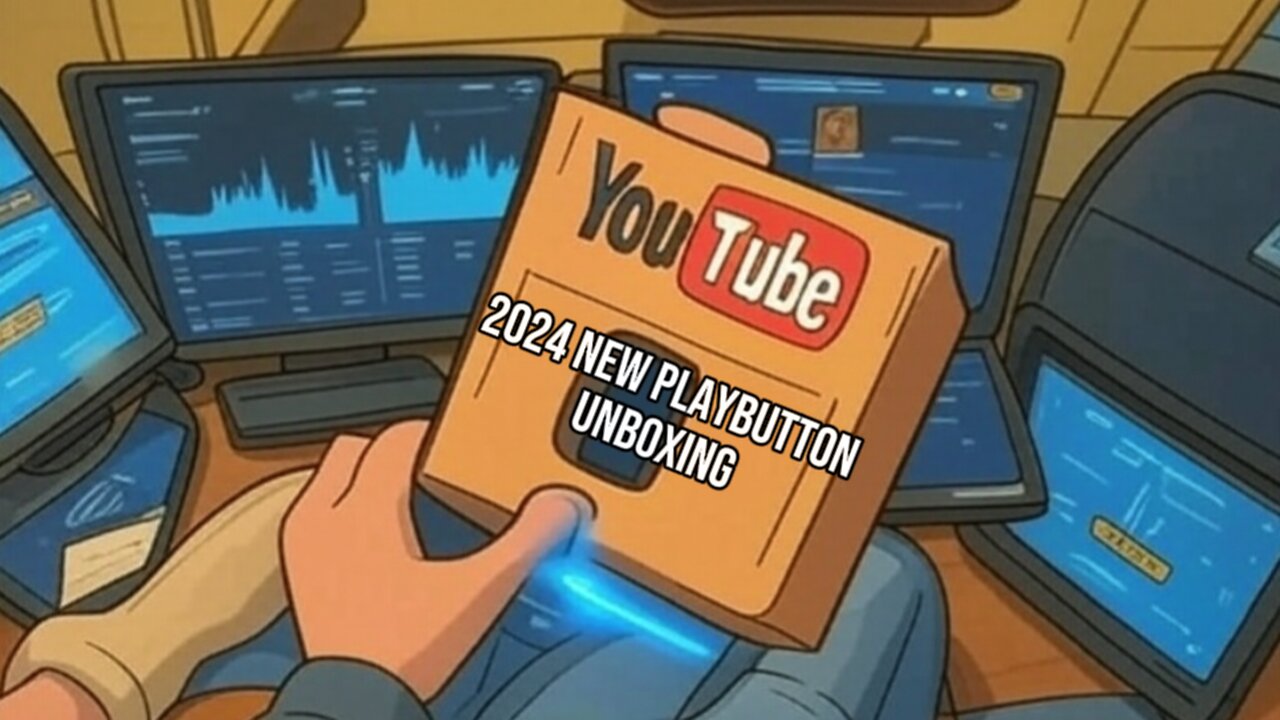 Youtube NEW 2024 PlayButton Unboxing.