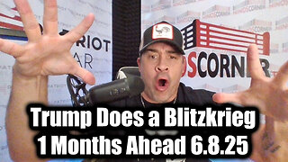 Nino Rodriguez SHOCKING News 6.8.25: Trump Does a Blitzkrieg 1 Months Ahead