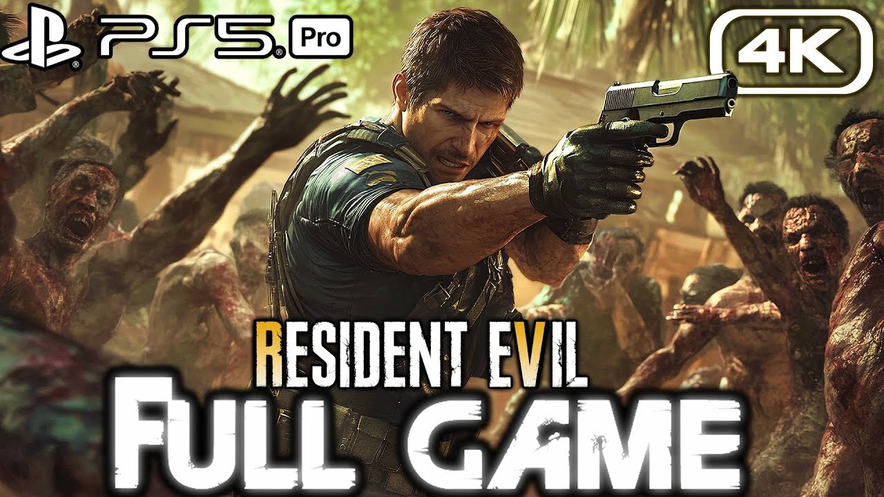 RESIDENT EVIL 5 REMAKE PS5 Gameplay Walkthrough FULL GAME (4K 60FPS) No Commentary