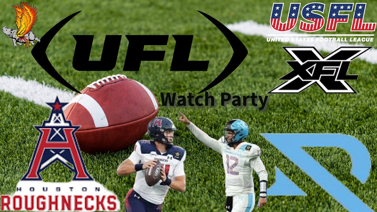 Houston Roughnecks Vs Arlington Renegades LIVE Watch Party and Play by Play
