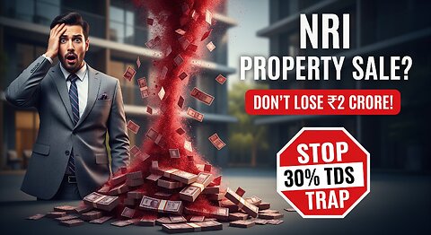 NRI Property Sale: ₹50 Lakhs ka Nuksan? TDS ka yeh Rule samjho! | EPK Capital