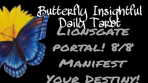 Manifest your dreams & create your destiny using the Lionsgate Portal 8/8/25 #tarotreading #manifest