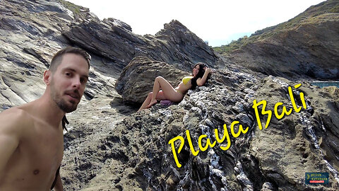 Bali Beach in Crete 🇬🇷 an adventure among the rocks 🪨