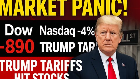 Dow Plunges 890 Points | Trump Tariffs Spark Stock Market Sell-Off