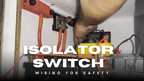 S03E26 Electrical windlass removal alternator prep