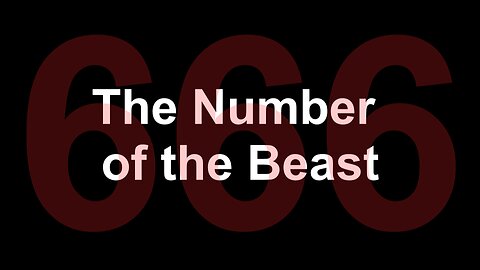 666 The Number of the Beast