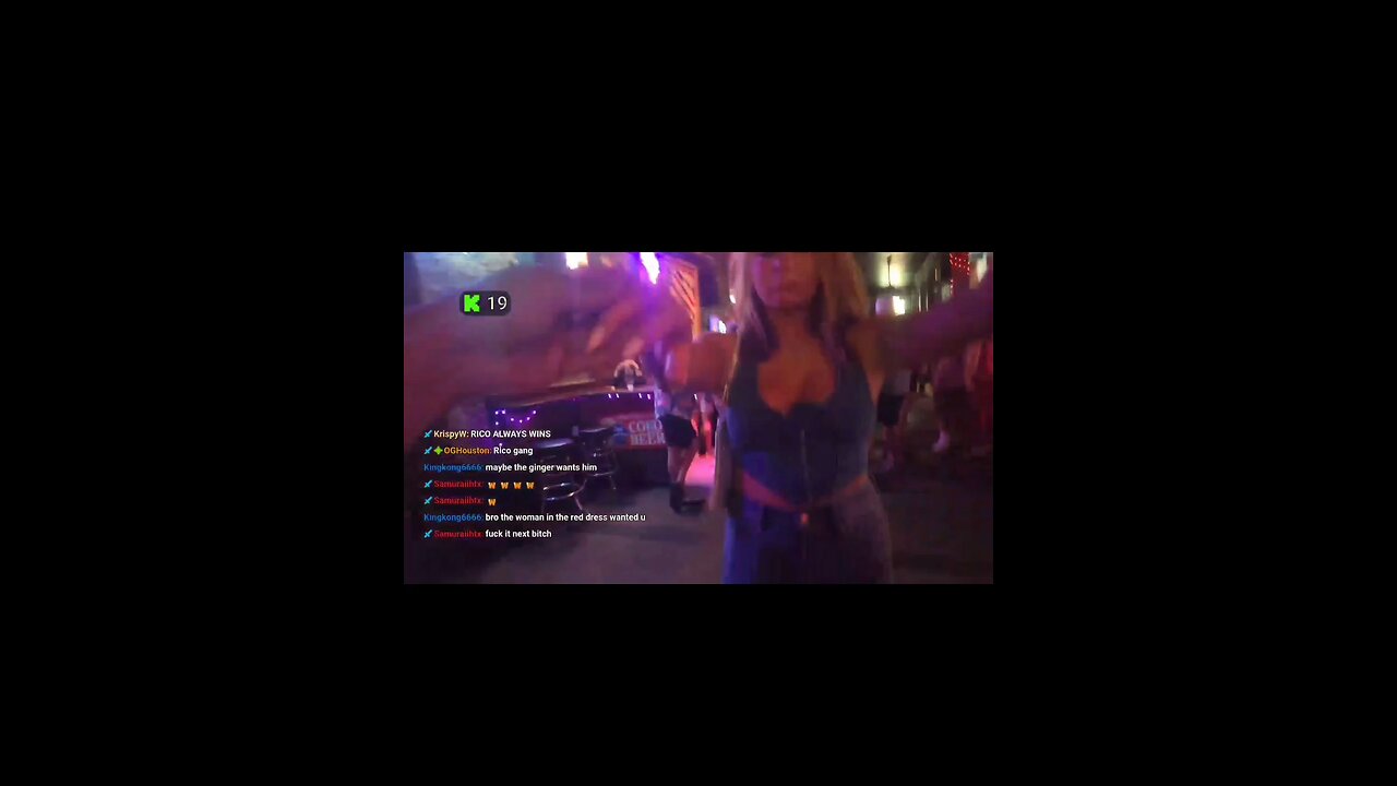 Dancing with beautiful white woman