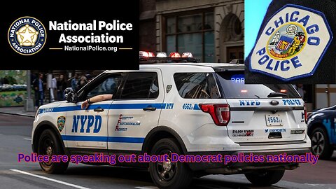 National Police Association speaks out against nationwide Democrat policies supporting criminals